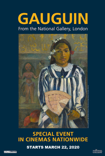 Gauguin from the National Gallery of London movie poster
