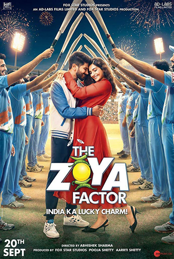 Zoya Factor, The (Hindi W/E.S.T.) movie poster