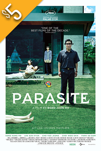 Parasite (Korean w EST) movie poster