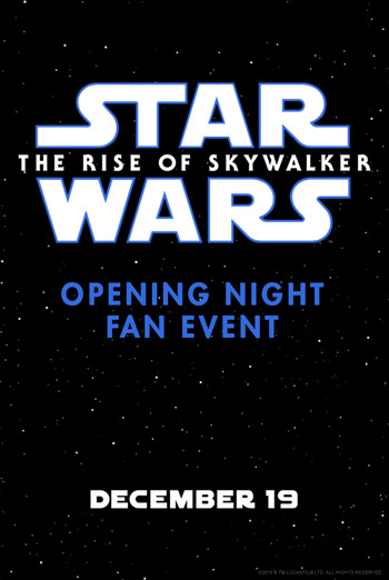 Star Wars: The Rise of Skywalker - Fan Event (3D) movie poster