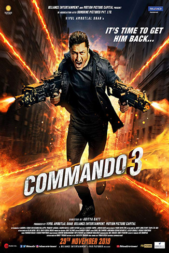 Commando 3 (Hindi W/E.S.T.) movie poster