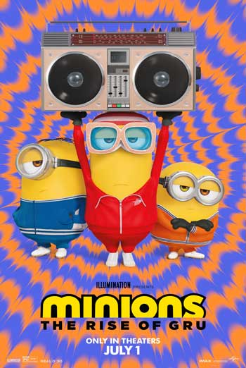 Minions: The Rise of Gru - in theatres 07/01/2022