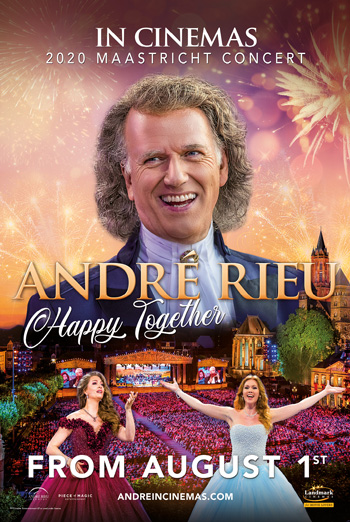 Andre Rieu 2020 Maastricht Concert: Happy Together | Showtimes, Movie ...