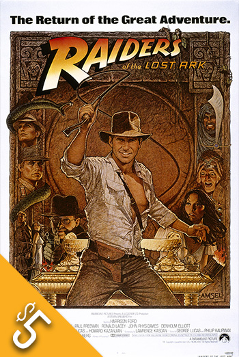 Raiders of the Lost Ark movie poster