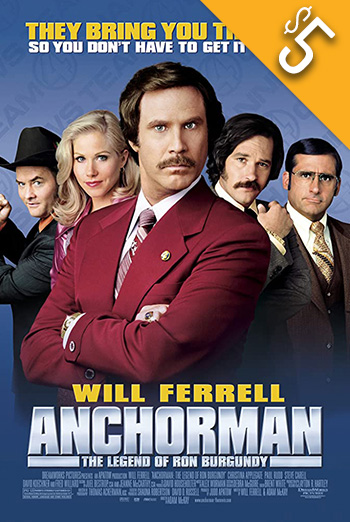 Anchorman: The Legend of Ron Burgundy movie poster