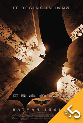 Batman Begins (IMAX) movie poster