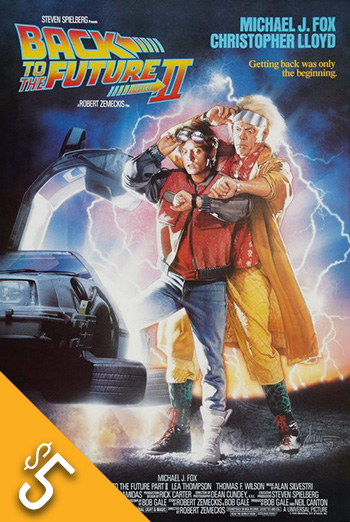 Back to the Future Part II movie poster