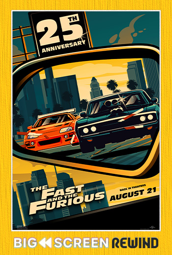 Fast and the Furious: 25th Anniversary, The movie poster