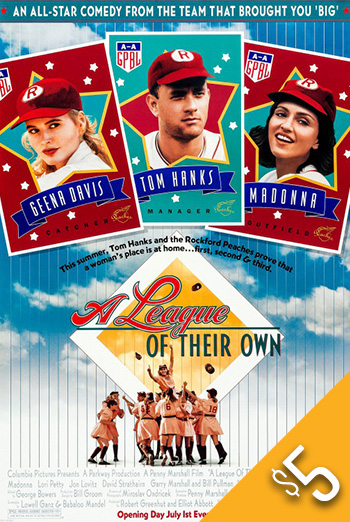 League of Their Own, A (1992) movie poster