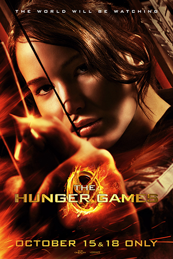 Hunger Games, The movie poster