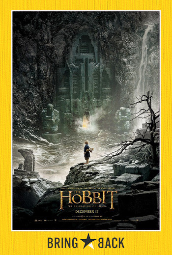 Hobbit: The Desolation of Smaug, The movie poster