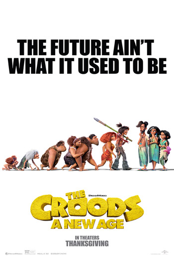 Croods: A New Age, The movie poster