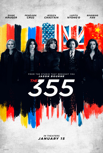 355, The movie poster