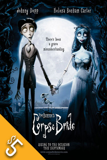 Tim Burton's Corpse Bride (2005) movie poster