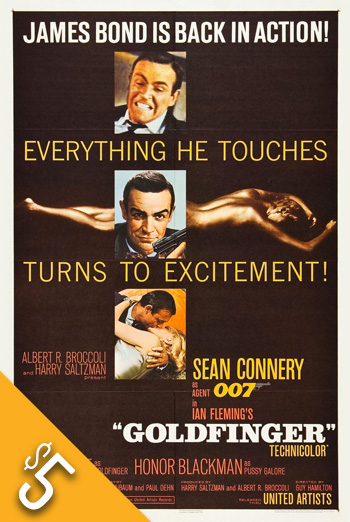 Goldfinger (1964) movie poster