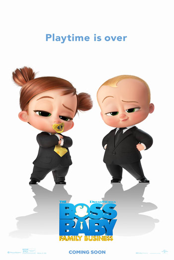Boss Baby: Family Business, The movie poster