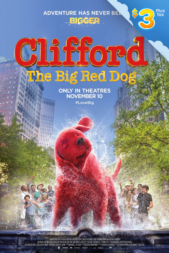 Clifford The Big Red Dog movie poster