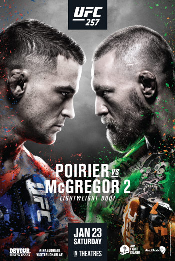 UFC 257: Poirier vs. McGregor 2 movie poster