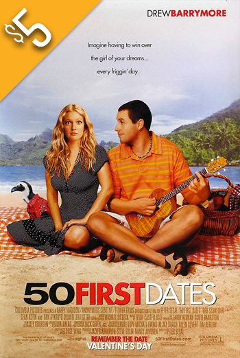 50 First Dates (2004) movie poster