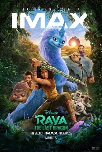 Raya And The Last Dragon (IMAX) movie poster