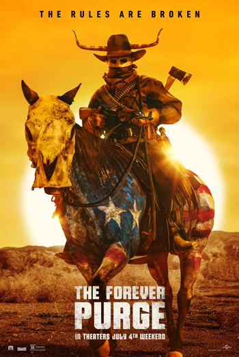 Forever Purge, The movie poster