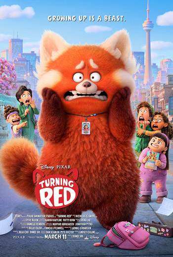 Turning Red movie poster