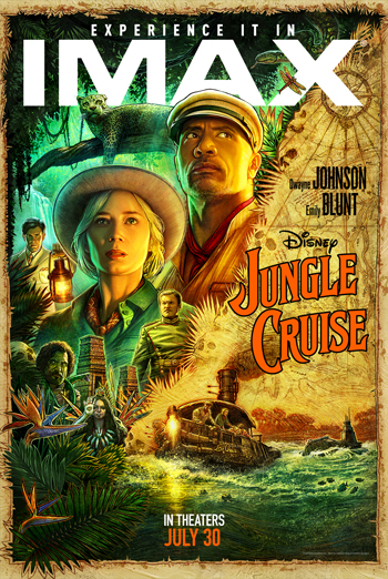 Jungle Cruise (IMAX) movie poster