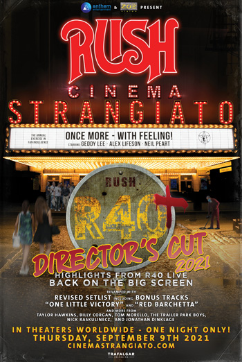 RUSH Cinema Strangiato: The Director's Cut movie poster