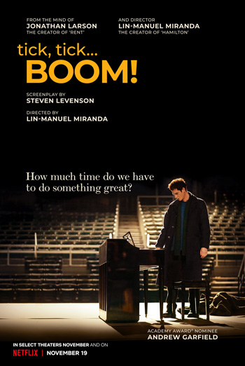 tick, tick.. BOOM! movie poster