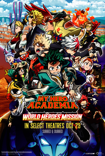 My Hero Academia: World Heroes' Mission(Japanese) movie poster