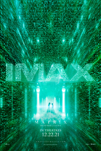 Matrix Resurrections, The (IMAX) movie poster