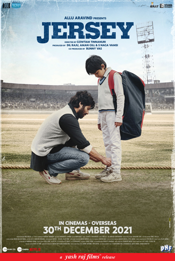 Jersey (2022) (Hindi W/E.S.T.) movie poster