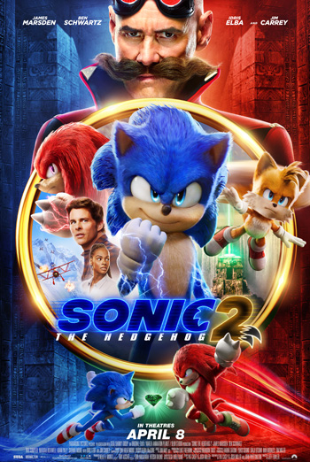 Sonic The Hedgehog 2 - in theatres 04/08/2022