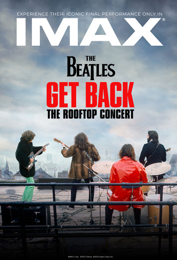 Beatles: Get Back - The Rooftop Concert, The movie poster