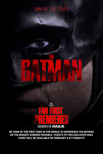 Batman Fan First Premieres, The (IMAX) movie poster