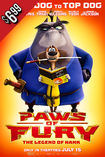 Paws of Fury: The Legend of Hank - in theatres 07/15/2022