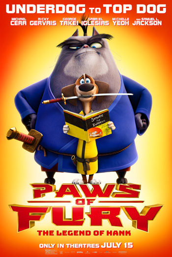 Paws of Fury: The Legend of Hank movie poster