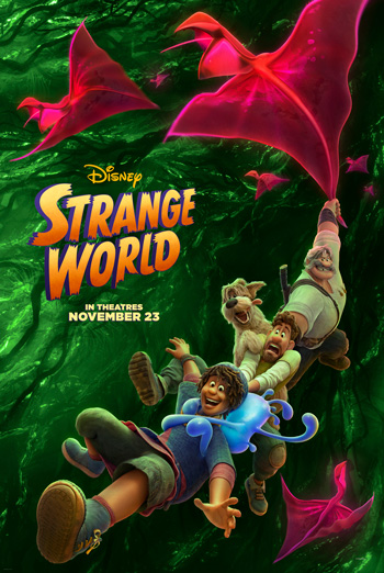 Strange World movie poster