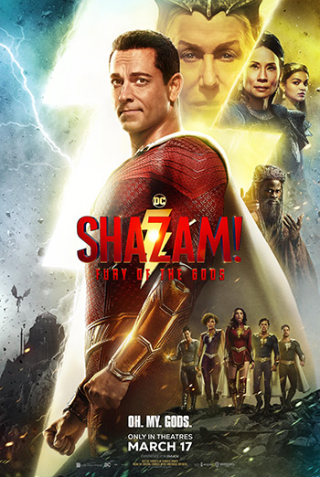 Shazam! Fury of the Gods movie poster