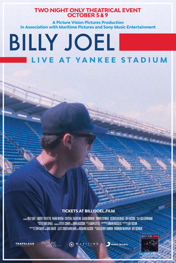 Billy Joel Live at Yankee Stadium - in theatres 10/06/2022