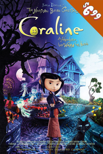 Coraline (2009) movie poster