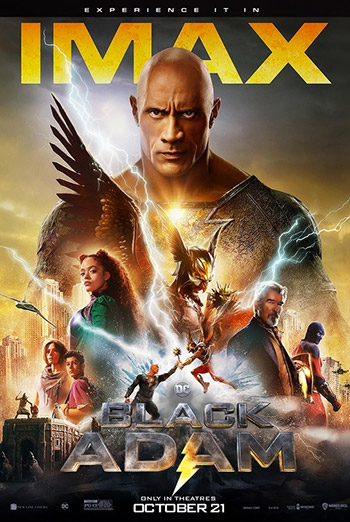 Black Adam (IMAX) movie poster