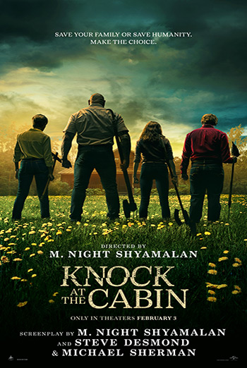 Knock at the Cabin - in theatres 02/03/2023