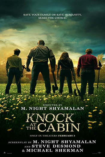 Knock at the Cabin movie poster