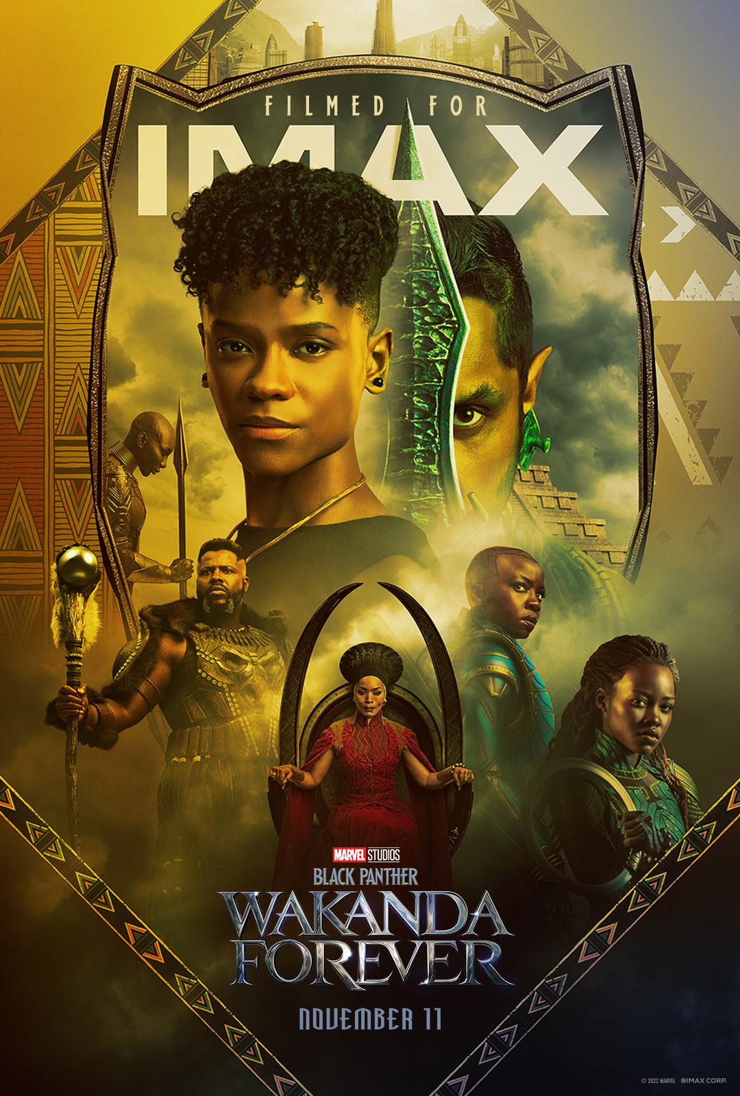 Black Panther: Wakanda Forever (IMAX) movie poster