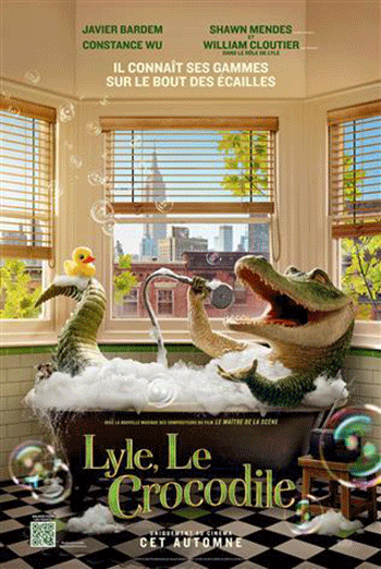 Lyle, le Crocodile (French) movie poster