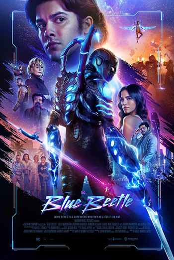 Blue Beetle movie poster