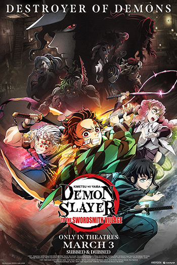 Demon Slayer: To The Swordsmith Village (English) movie poster