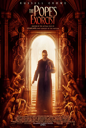 Pope's Exorcist, The movie poster