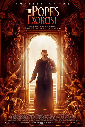 Pope's Exorcist, The movie poster